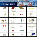 HungryFish Complete Fishing Tackle Kit with 320 Pieces