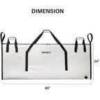 60x24'' Fish Cooler Bag with YKK Zipper