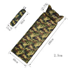 Camo Automatic Inflatable Cushion With Pillow Outdoor Camping Camping Damp