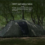 YOUSKY Tunnel Tent Outdoor Camping Supplies Equipment Folding Portable Thickened Camping Family Tent
