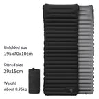 Ultralight Camping Sleeping Pad: Thicken, Self-Inflating with Built-in Pump (Outdoor/Travel)