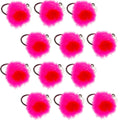Tungsten Bead Tactical Euro Hot Pink Jig Egg - 12 Flies Size 14