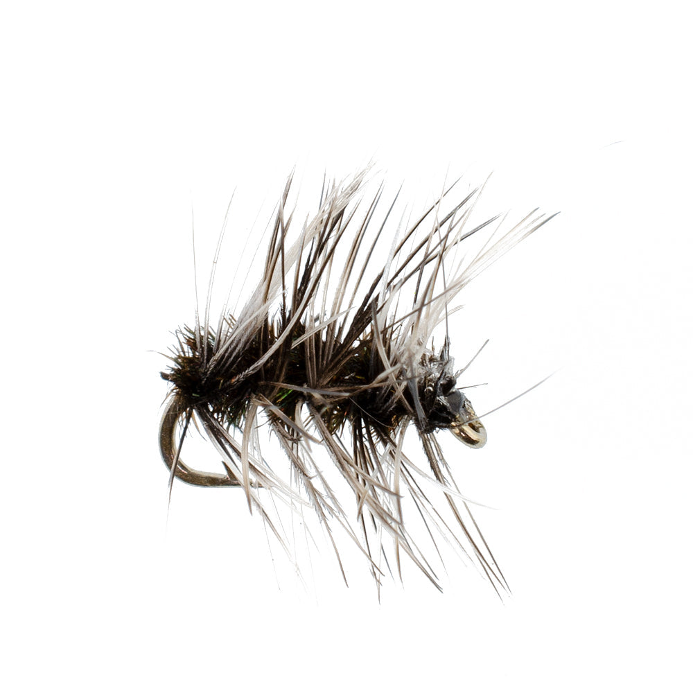 Griffiths Gnat Midge Trout Dry Fly - 12 Flies Size 22