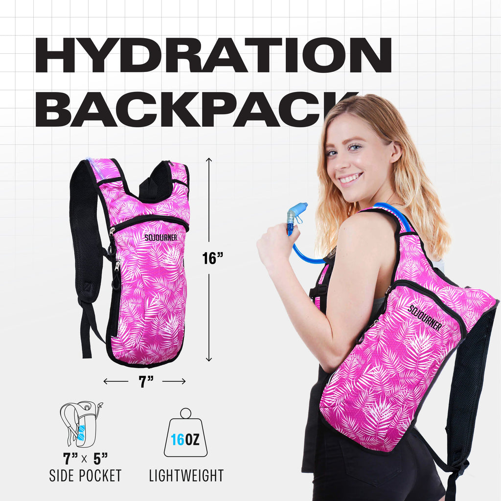 Hydration Pack Backpack (Small) with 2L Bladder