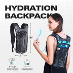 Hydration Pack Backpack (Small) with 2L Bladder