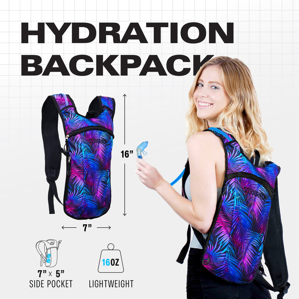 Hydration Pack Backpack (Small) with 2L Bladder