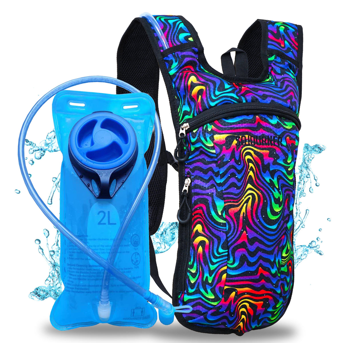 Hydration Pack Backpack (Small) with 2L Bladder