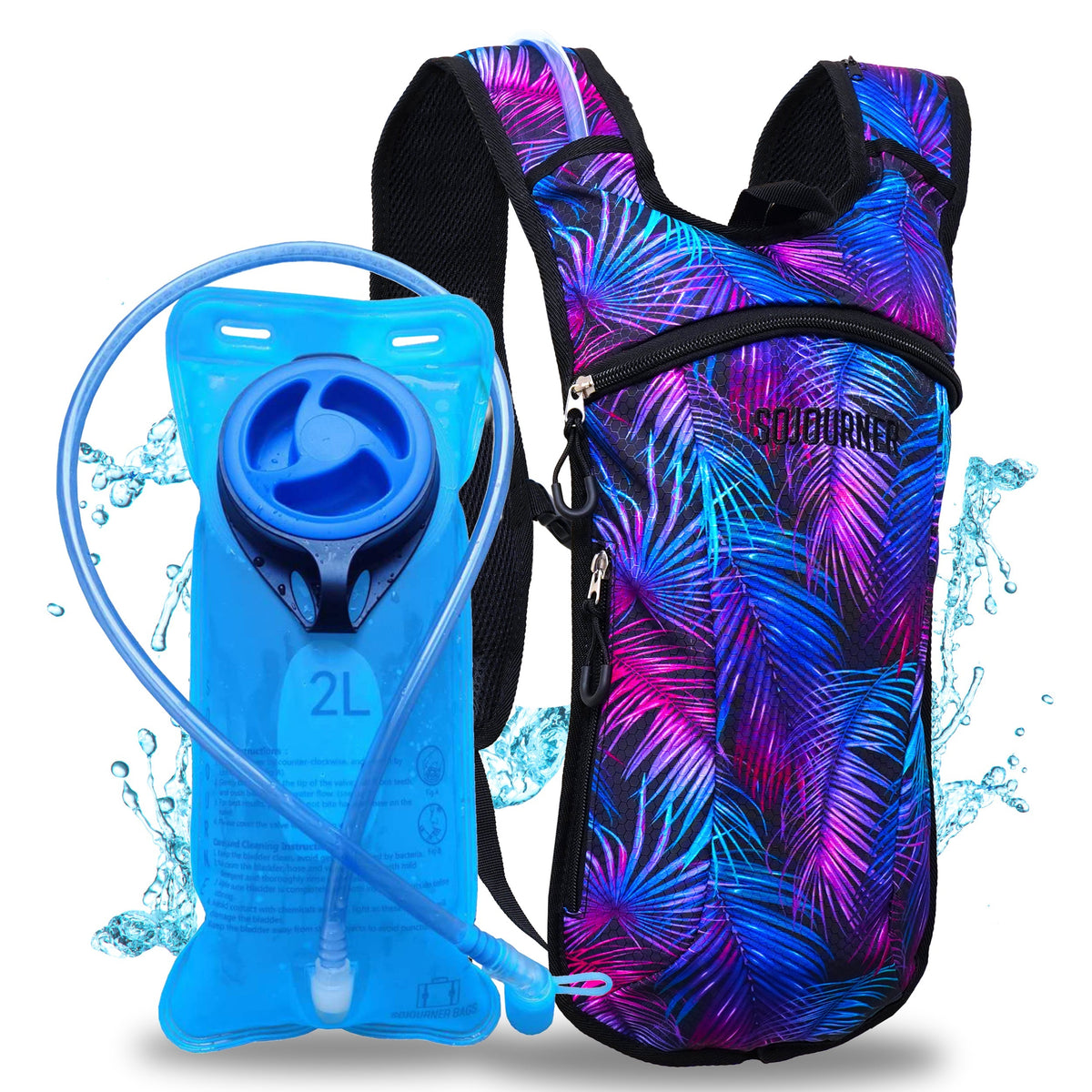 Hydration Pack Backpack (Small) with 2L Bladder