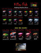 Ice Strong Outdoors - Killer Fish - Rattling Shallow Diver UV