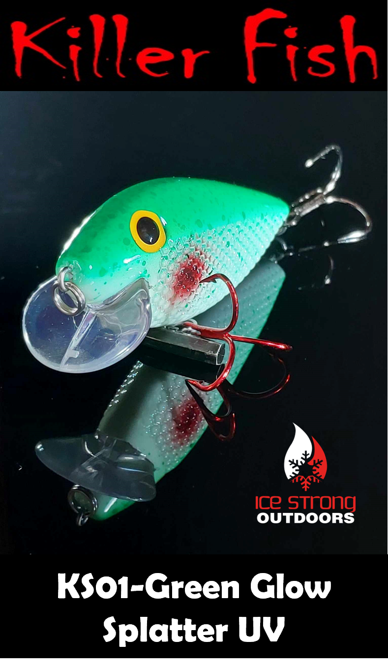 Ice Strong Outdoors - Killer Fish - Rattling Shallow Diver UV