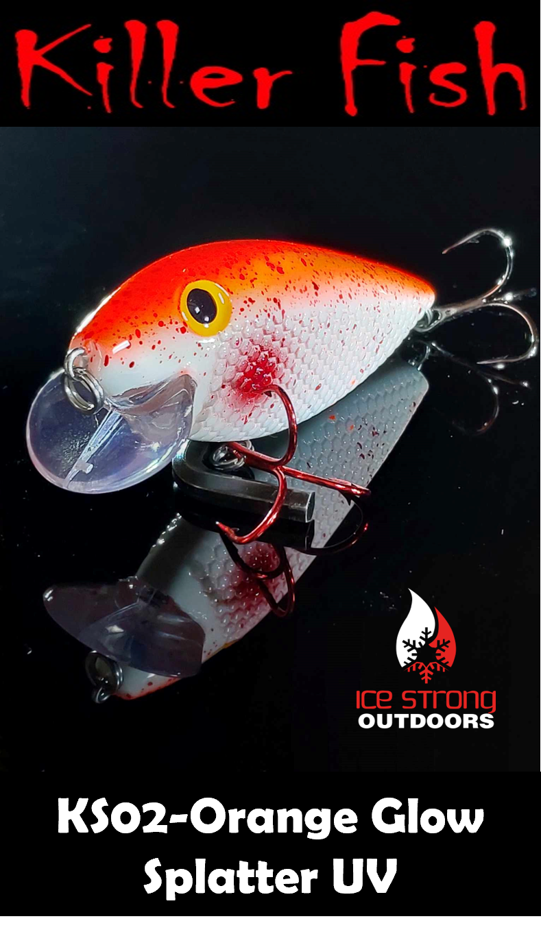 Ice Strong Outdoors - Killer Fish - Rattling Shallow Diver UV