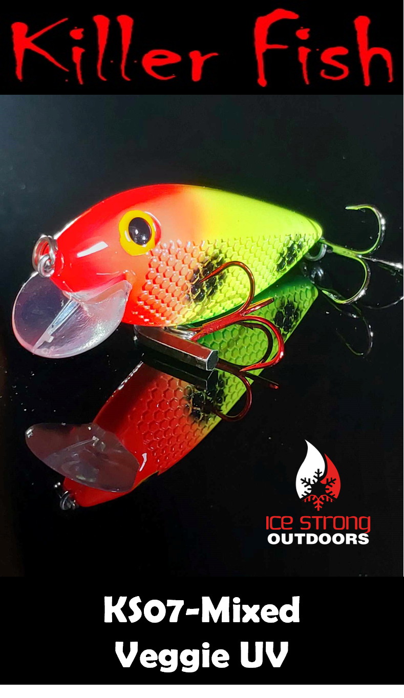 Ice Strong Outdoors - Killer Fish - Rattling Shallow Diver UV
