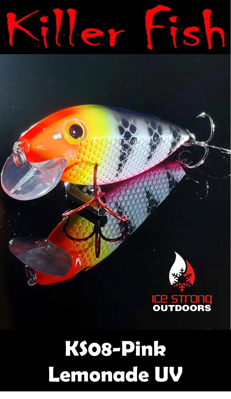 Ice Strong Outdoors - Killer Fish - Rattling Shallow Diver UV