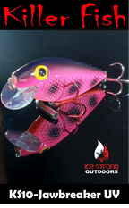 Ice Strong Outdoors - Killer Fish - Rattling Shallow Diver UV