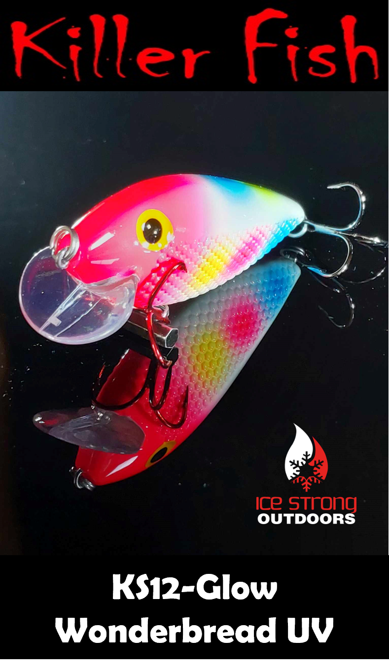 Ice Strong Outdoors - Killer Fish - Rattling Shallow Diver UV