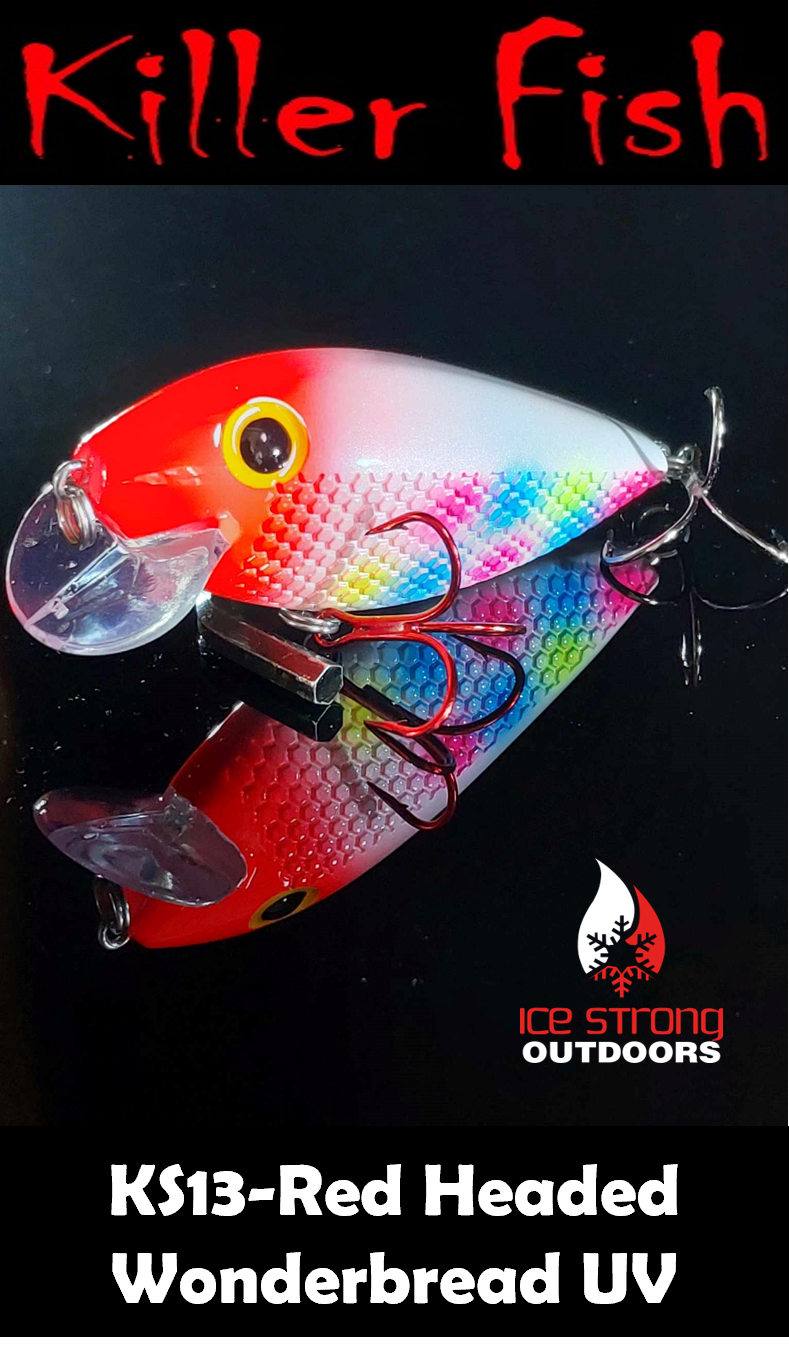 Ice Strong Outdoors - Killer Fish - Rattling Shallow Diver UV