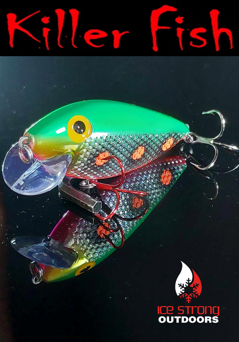 Ice Strong Outdoors - Killer Fish - Rattling Shallow Diver UV