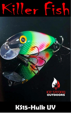 Ice Strong Outdoors - Killer Fish - Rattling Shallow Diver UV