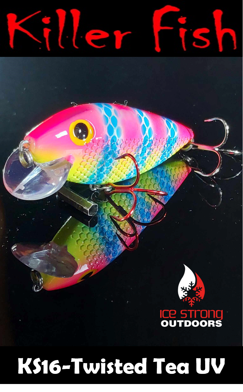 Ice Strong Outdoors - Killer Fish - Rattling Shallow Diver UV
