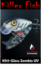 Ice Strong Outdoors - Killer Fish - Rattling Shallow Diver UV
