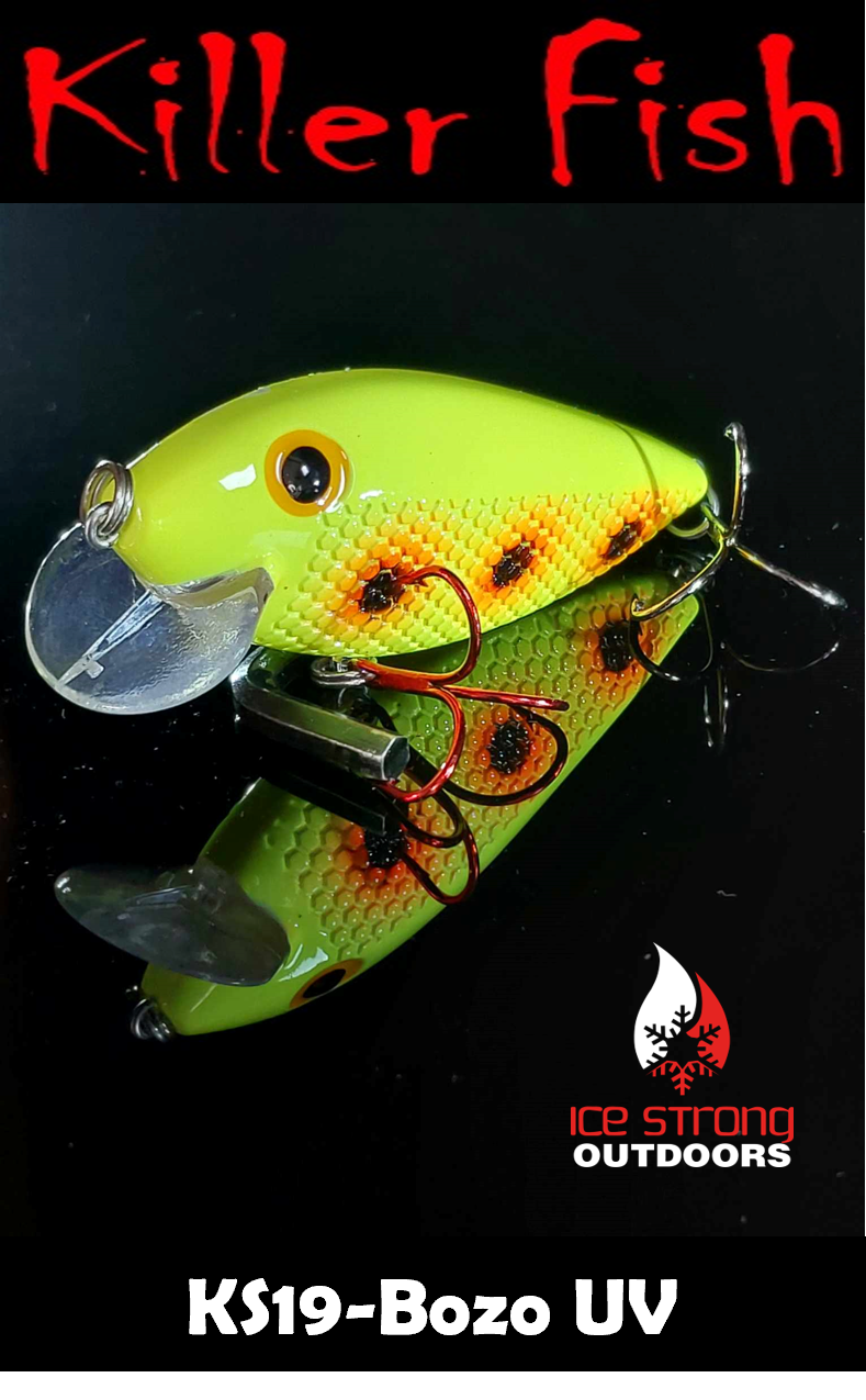 Ice Strong Outdoors - Killer Fish - Rattling Shallow Diver UV
