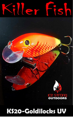 Ice Strong Outdoors - Killer Fish - Rattling Shallow Diver UV