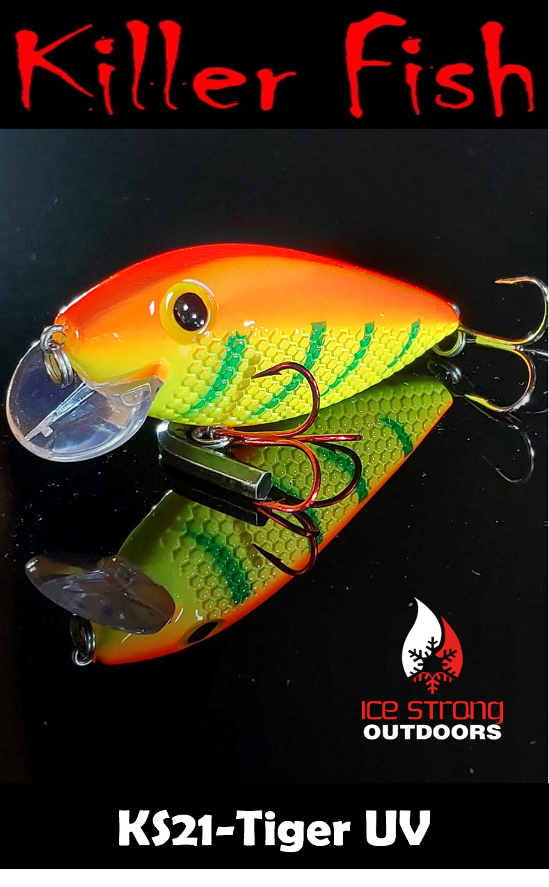 Ice Strong Outdoors - Killer Fish - Rattling Shallow Diver UV