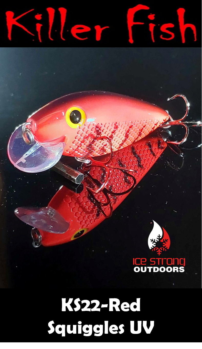 Ice Strong Outdoors - Killer Fish - Rattling Shallow Diver UV