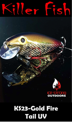 Ice Strong Outdoors - Killer Fish - Rattling Shallow Diver UV