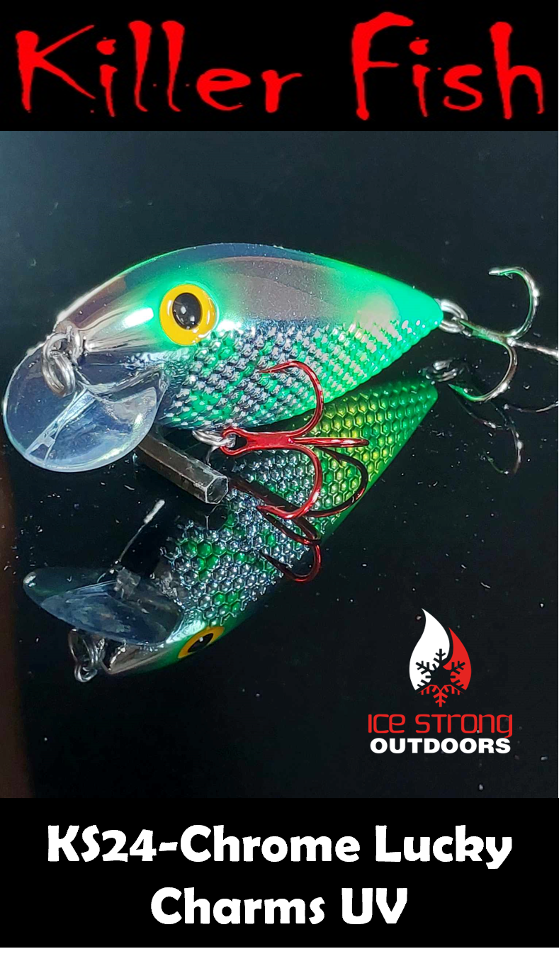 Ice Strong Outdoors - Killer Fish - Rattling Shallow Diver UV