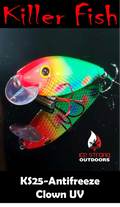 Ice Strong Outdoors - Killer Fish - Rattling Shallow Diver UV