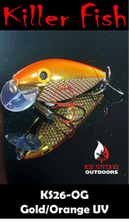 Ice Strong Outdoors - Killer Fish - Rattling Shallow Diver UV
