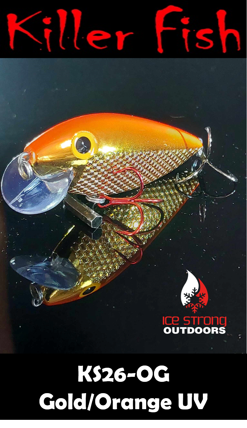 Ice Strong Outdoors - Killer Fish - Rattling Shallow Diver UV