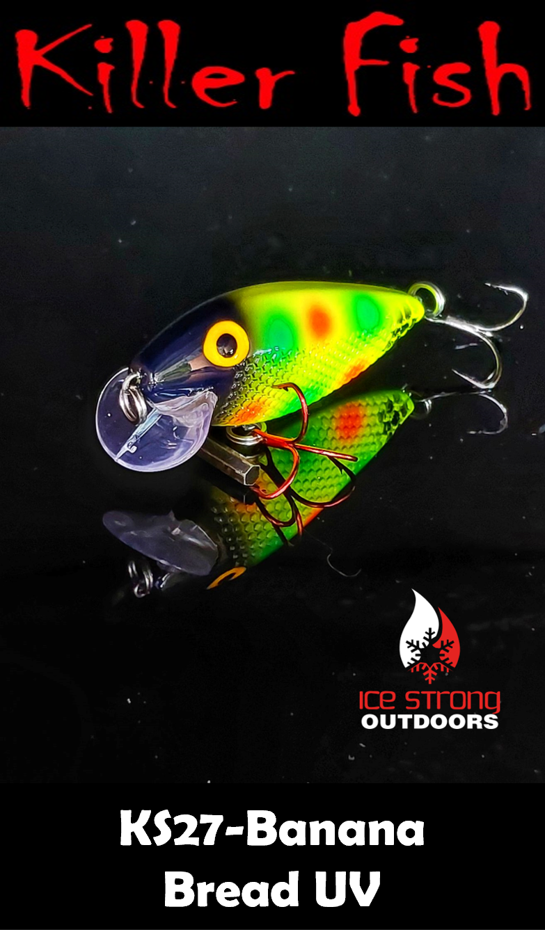 Ice Strong Outdoors - Killer Fish - Rattling Shallow Diver UV