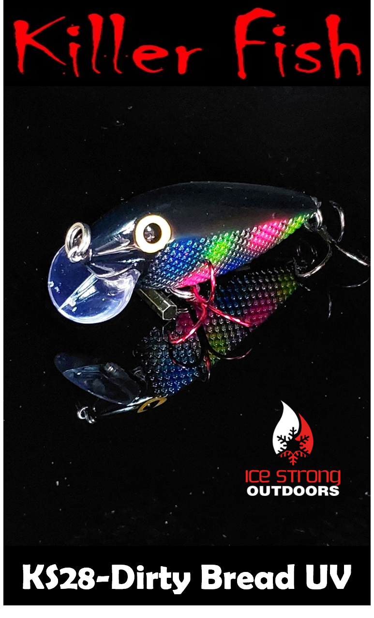Ice Strong Outdoors - Killer Fish - Rattling Shallow Diver UV
