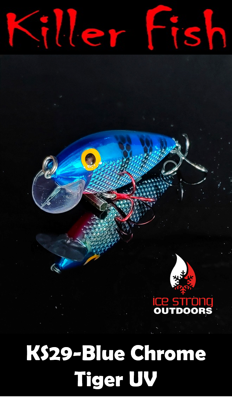 Ice Strong Outdoors - Killer Fish - Rattling Shallow Diver UV