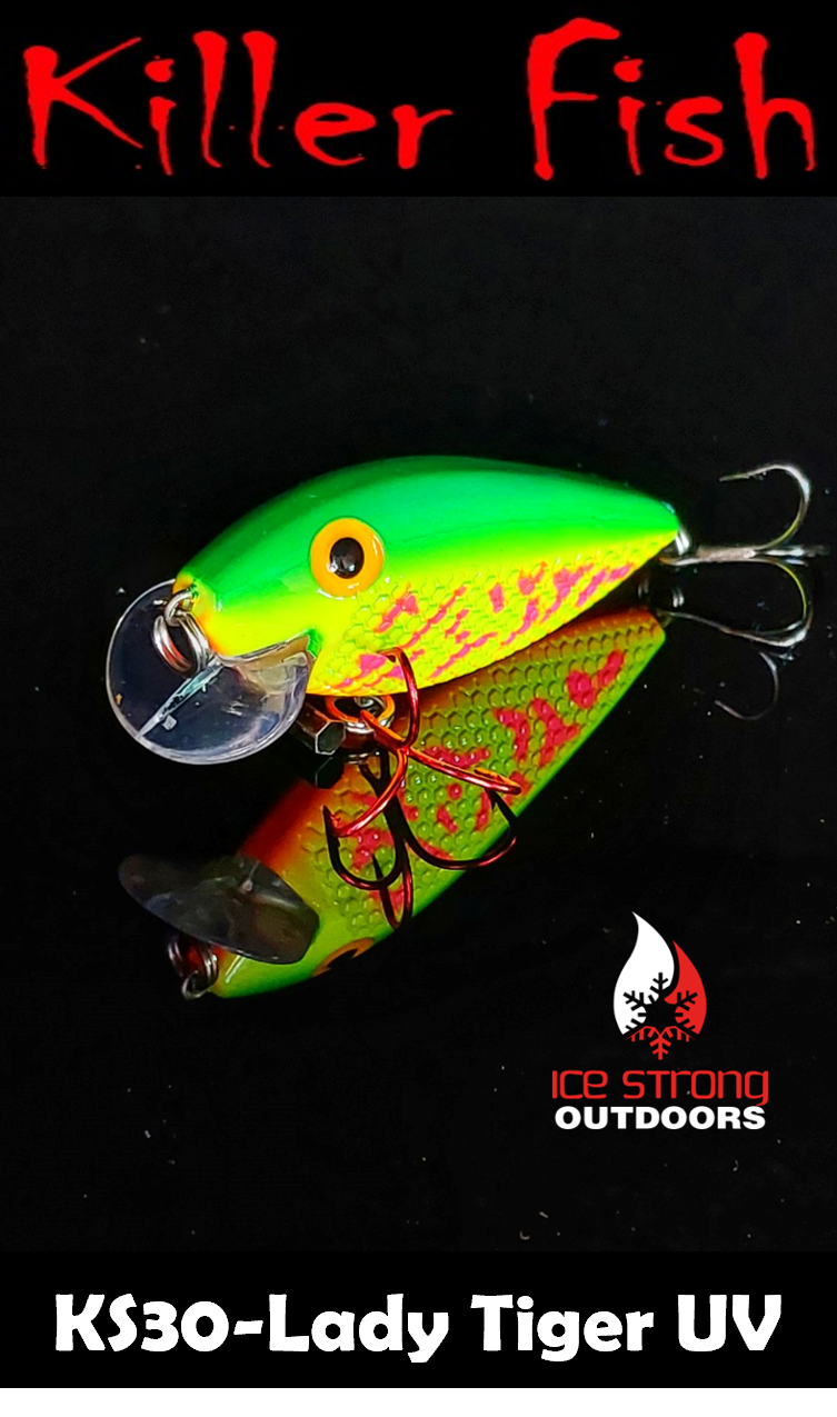 Ice Strong Outdoors - Killer Fish - Rattling Shallow Diver UV