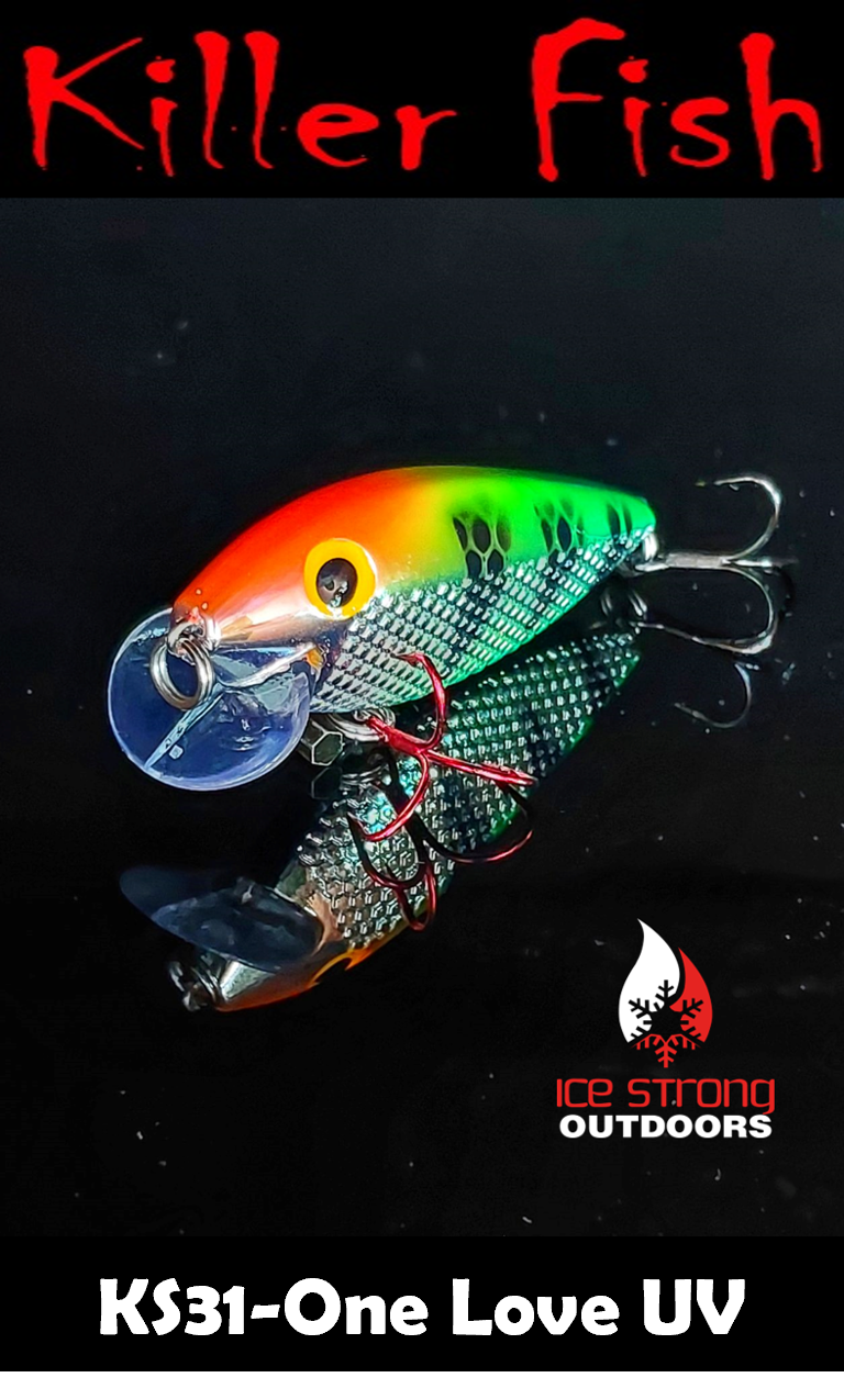 Ice Strong Outdoors - Killer Fish - Rattling Shallow Diver UV