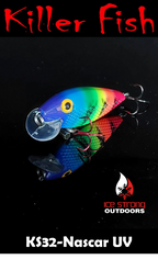 Ice Strong Outdoors - Killer Fish - Rattling Shallow Diver UV