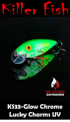 Ice Strong Outdoors - Killer Fish - Rattling Shallow Diver UV