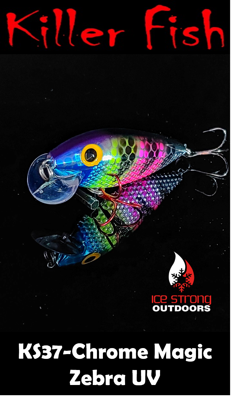 Ice Strong Outdoors - Killer Fish - Rattling Shallow Diver UV