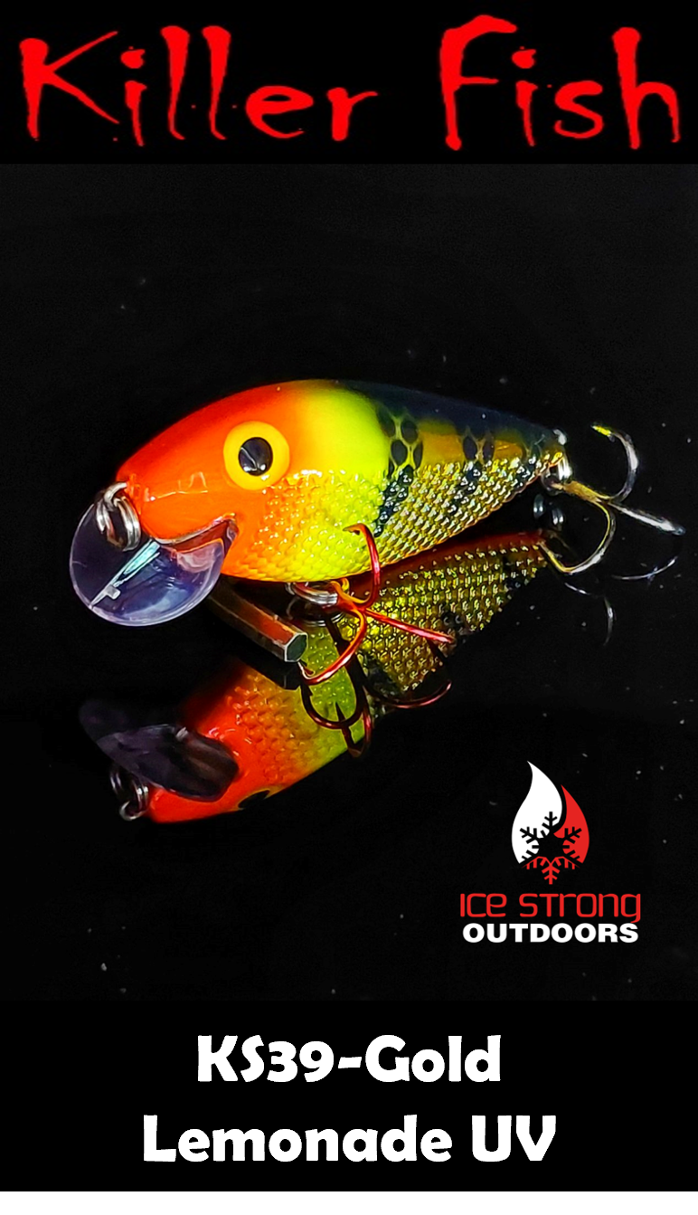 Ice Strong Outdoors - Killer Fish - Rattling Shallow Diver UV