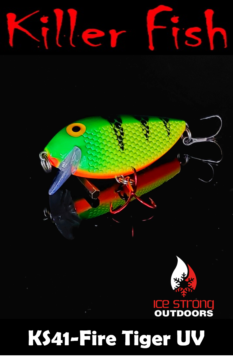 Ice Strong Outdoors - Killer Fish - Rattling Shallow Diver UV