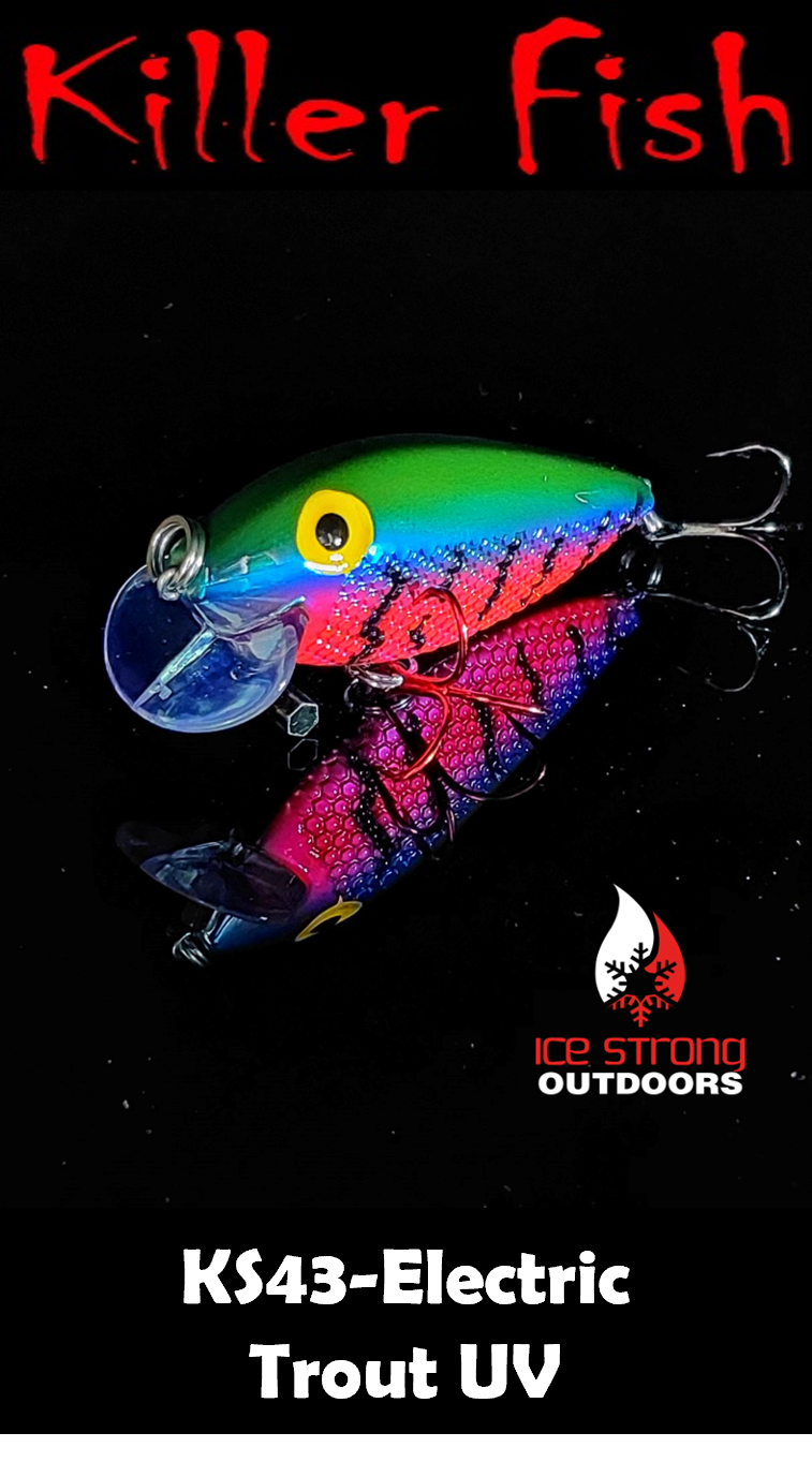 Ice Strong Outdoors - Killer Fish - Rattling Shallow Diver UV