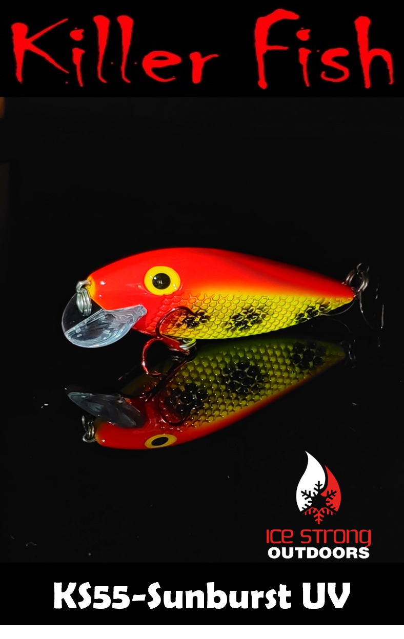 Ice Strong Outdoors - Killer Fish - Rattling Shallow Diver UV