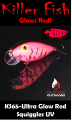 Ice Strong Outdoors - Killer Fish - Rattling Shallow Diver UV
