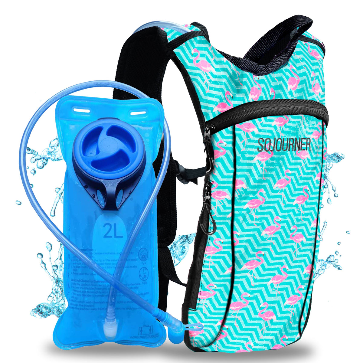 Hydration Pack Backpack (Small) with 2L Bladder