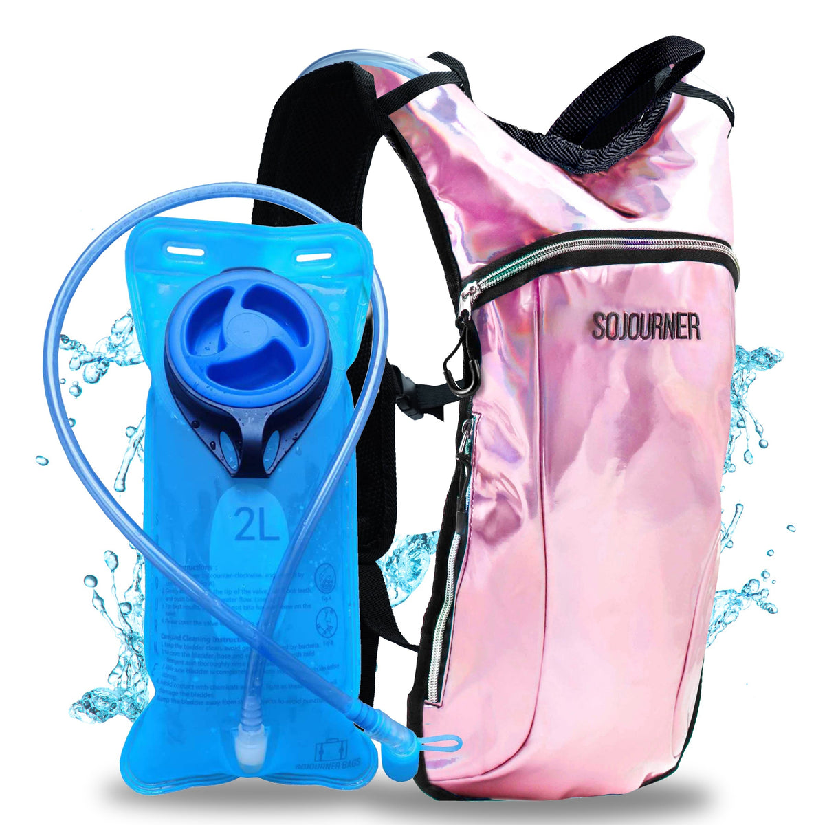 Hydration Pack Backpack (Small) with 2L Bladder
