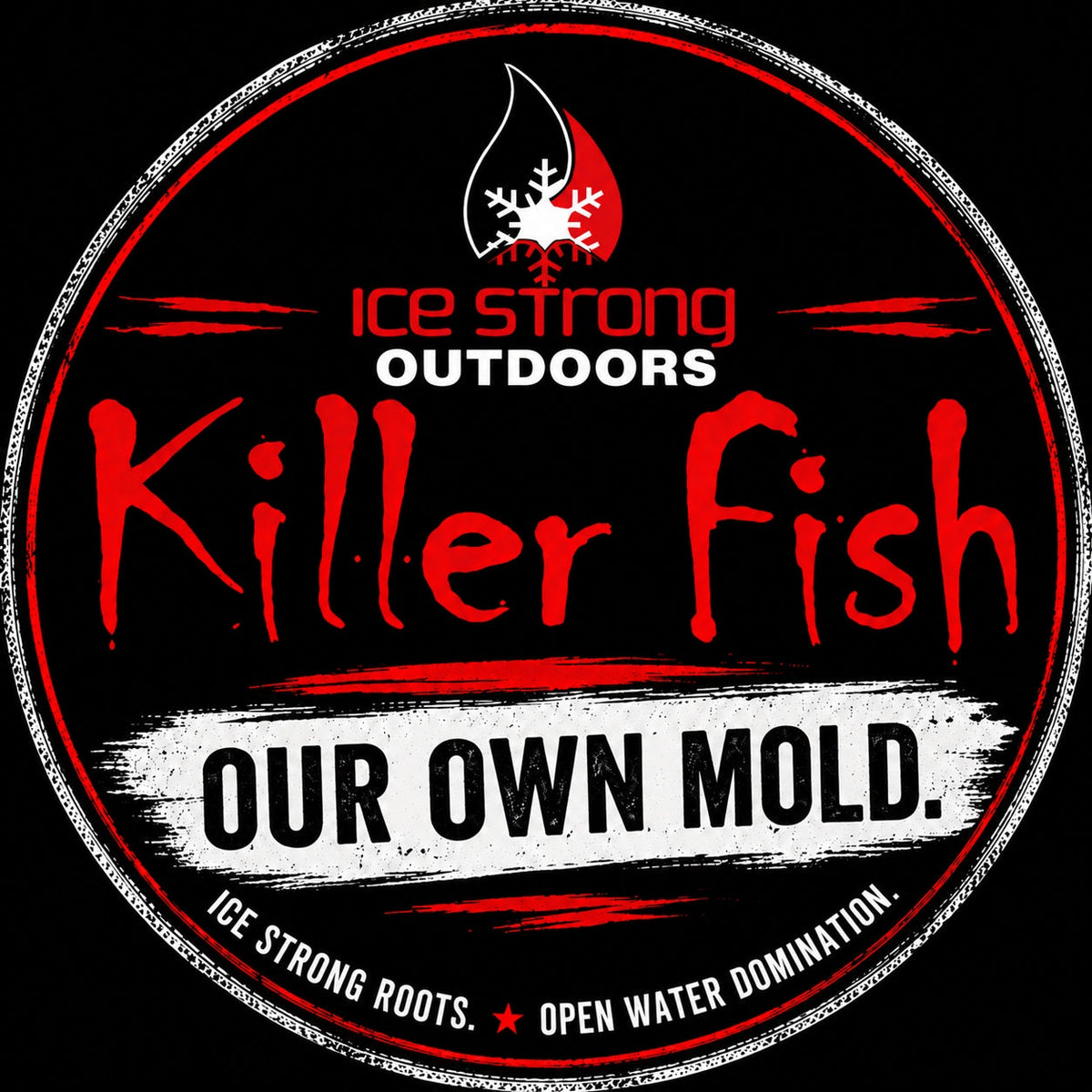 Ice Strong Outdoors - Killer Fish - Rattling Shallow Diver UV