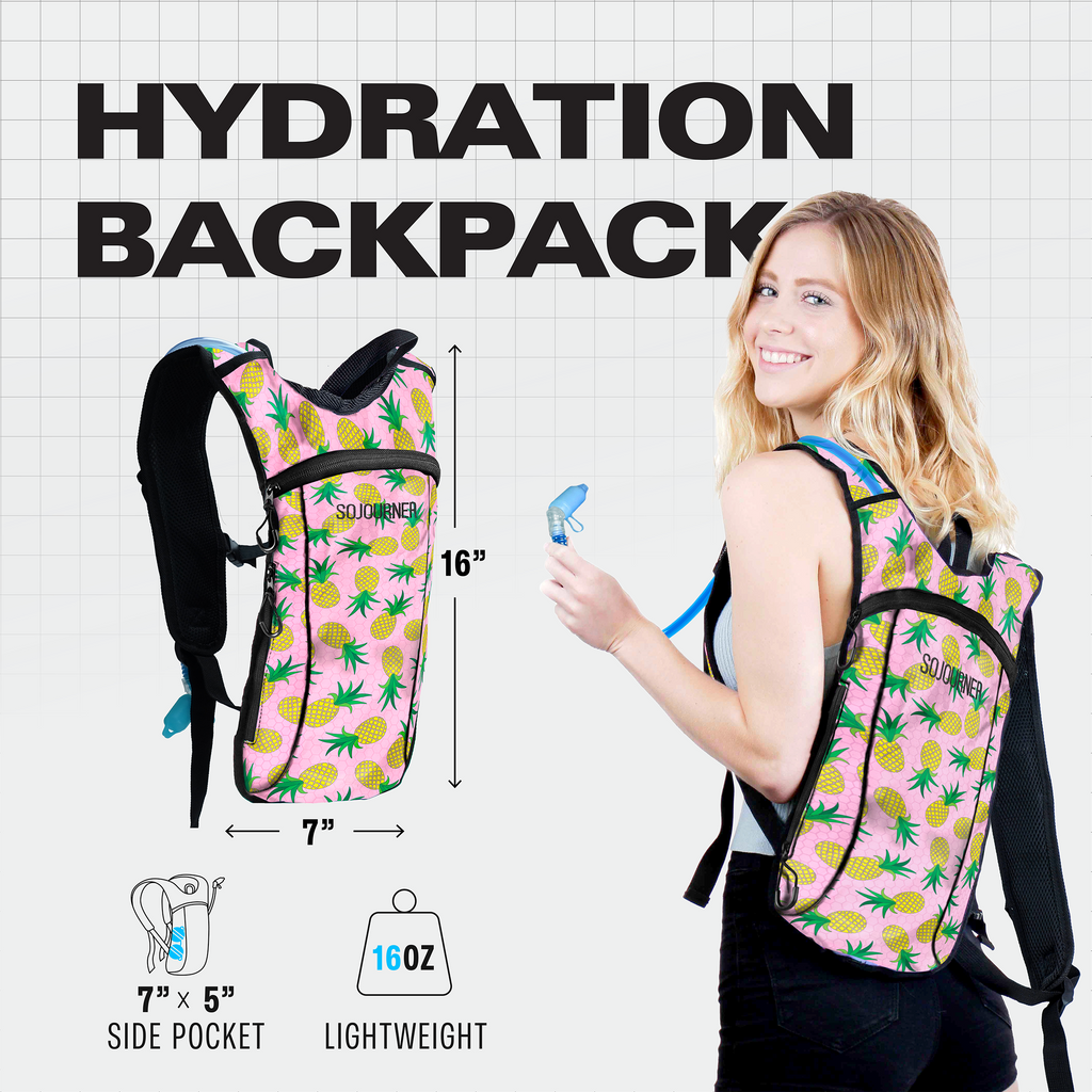 Hydration Pack Backpack (Small) with 2L Bladder